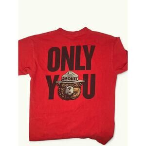 Filson x Smokey Bear Shirt Mens Red Only You T-Shirt Men's Small